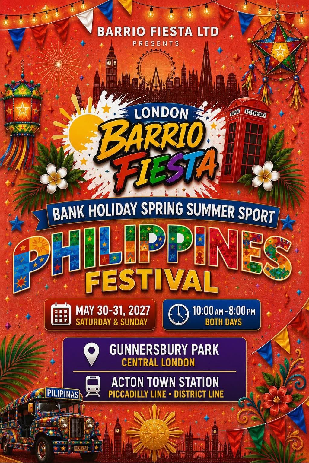 Barrio Fiesta in Gansburry (Central London)