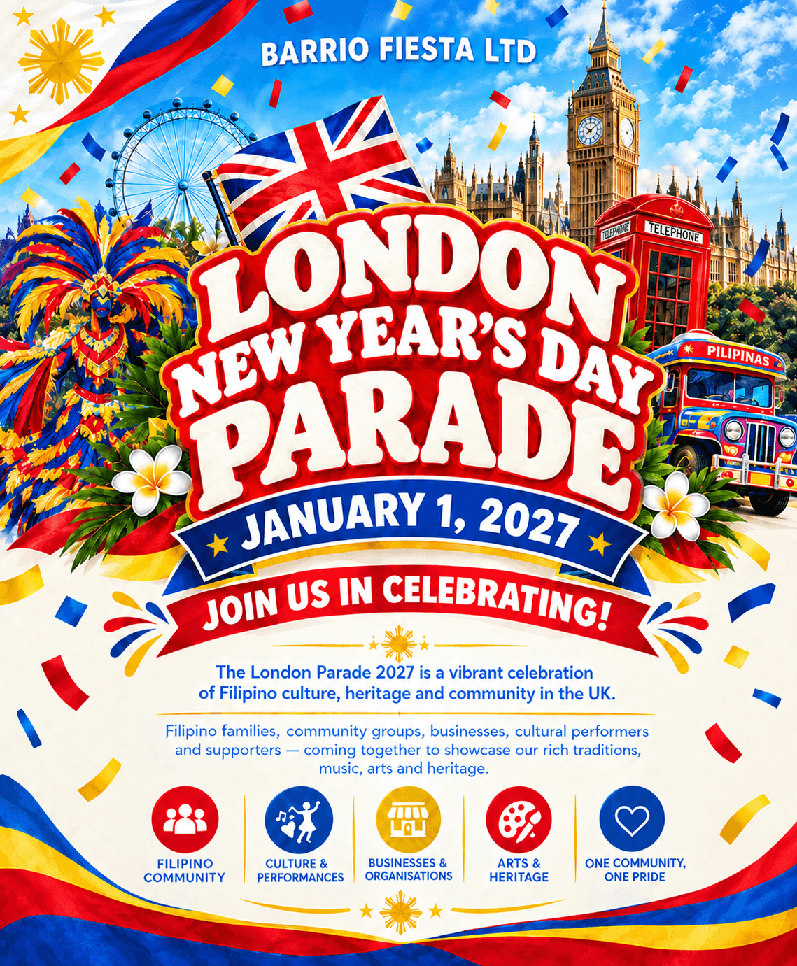 LONDON NEW YEAR'S PARADE