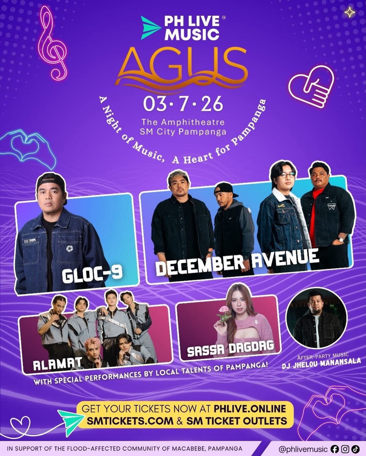Agus Live Concert  , Pampanga