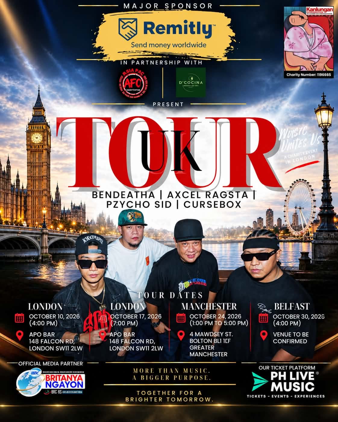Salbakuta UK Tour